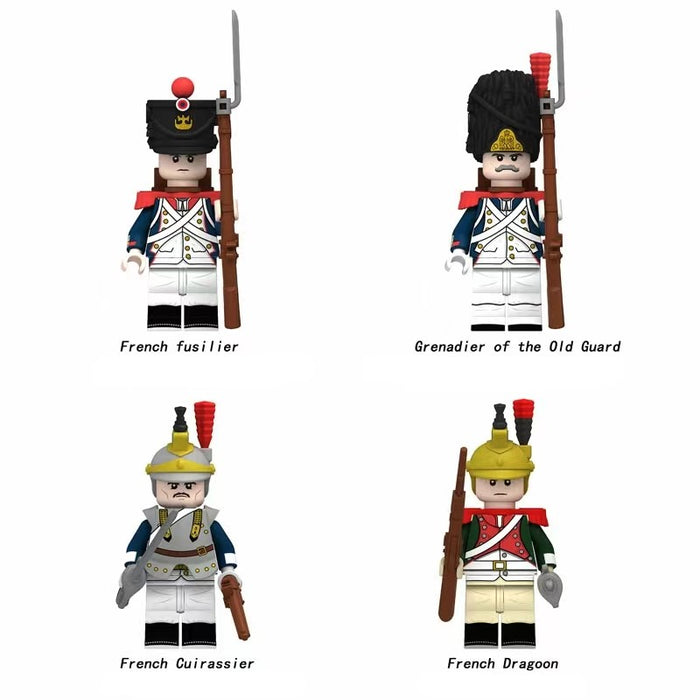 Napoleonic Era French Imperial Infantry x4