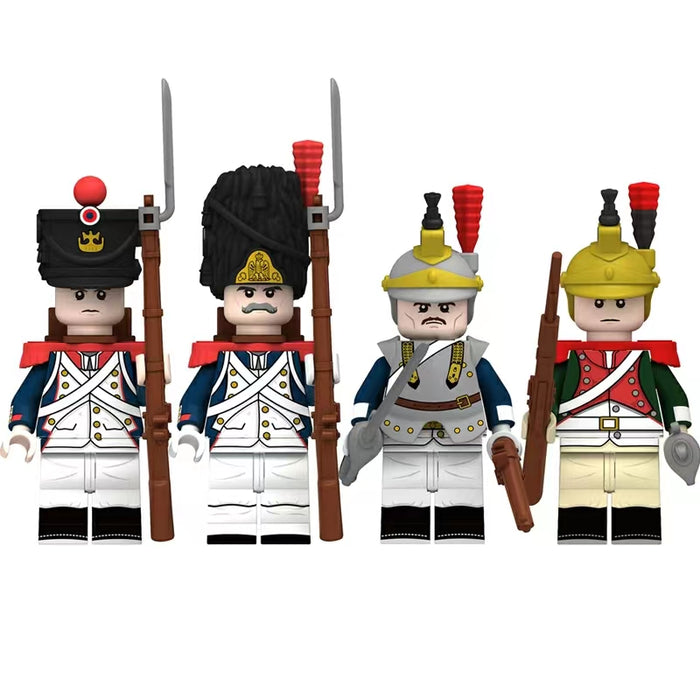Napoleonic Era French Imperial Infantry x4
