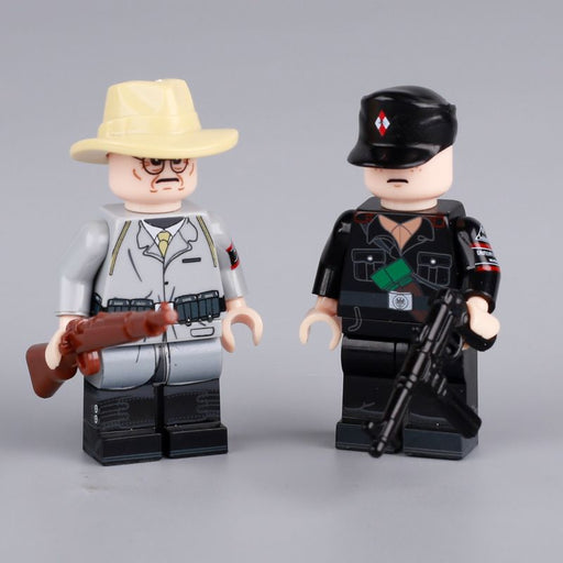 WW2 German Volkssturm Infantry figures