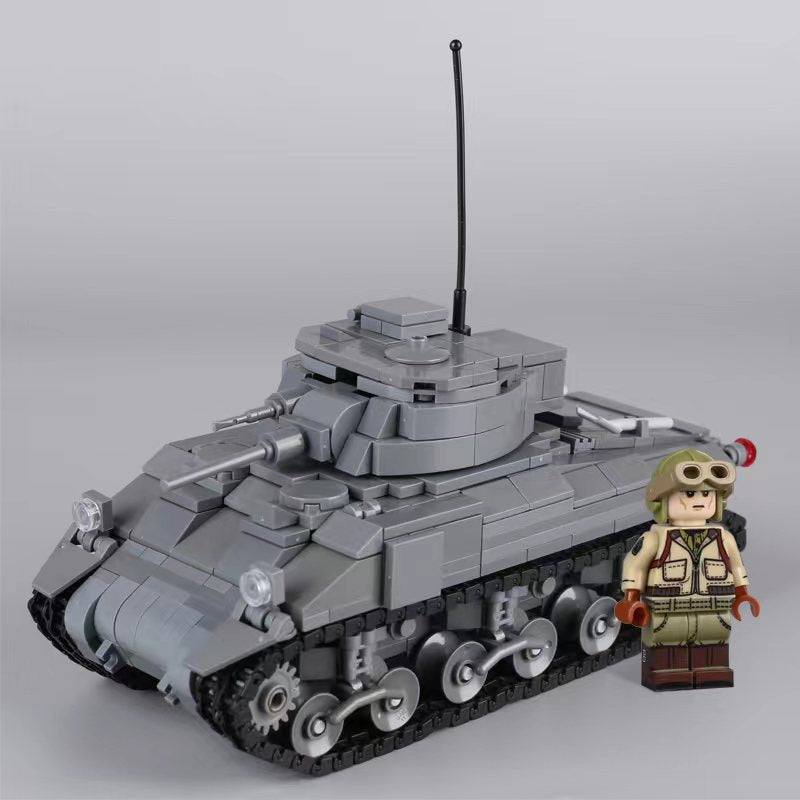 M4 Sherman Tank Lego Ww2 Tank Sets M4(105) Sherman With Brickstuff