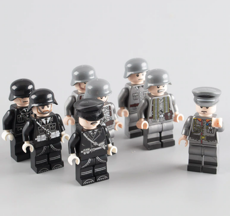 German army squad ww2 figures