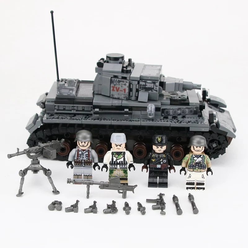 German Panzer 4 army tank