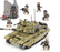 compatible brick built army tank
