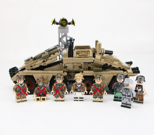 compatible lego German SD.KFZ.233 Z APC