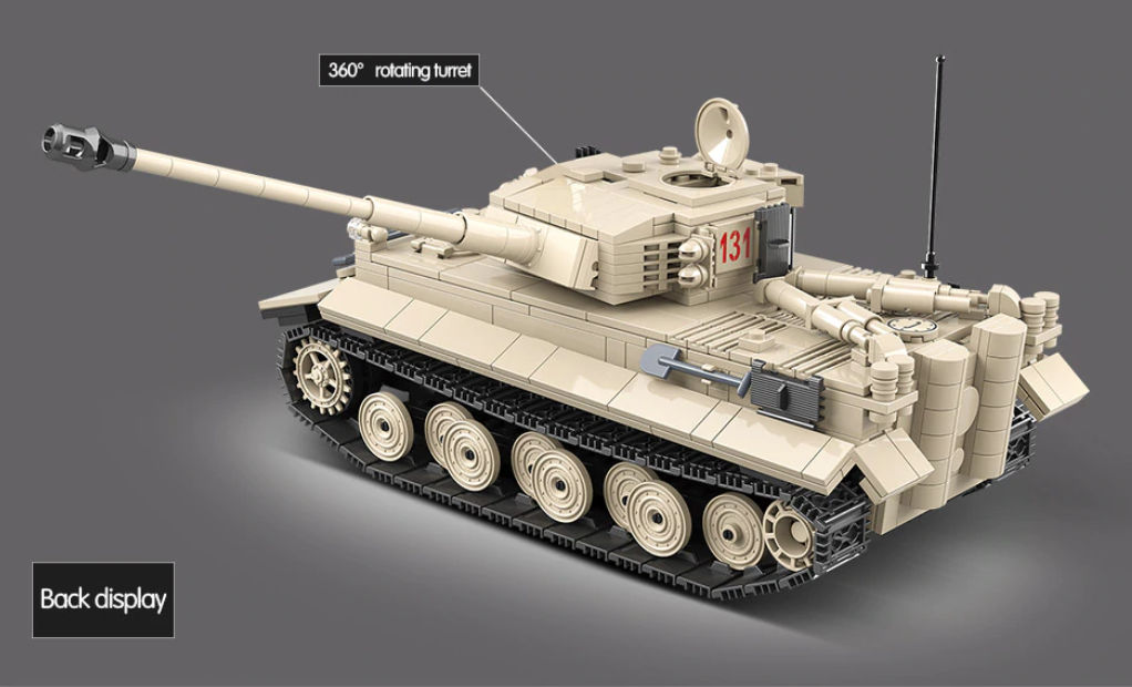 WW2 German Tiger Heavy Tank 131